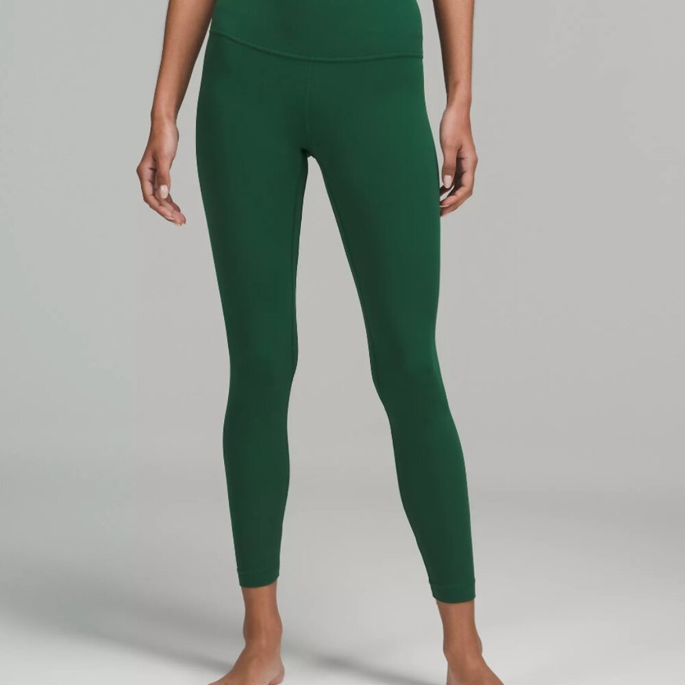 Lululemon Align Dark Green High-Waisted Leggings